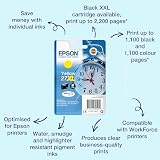 Epson 27XL Yellow High Yield Ink Cartridge DuraBrite Ultra Genuine view 2