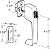 Prime-Line Products K 5116 Push Button Latch with Tie Down, White