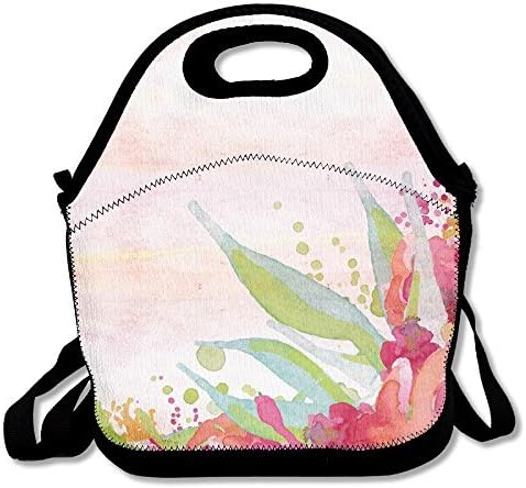 Unisex Handy Portable Fashion Convenient Picnic Lunch Bag,Black