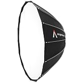Aputure Light Dome 150 Bowens Mount Softbox White | 59-inch Bowens mount softbox with 50-degree grid and dual diffusion for portraits, interviews and cinematography