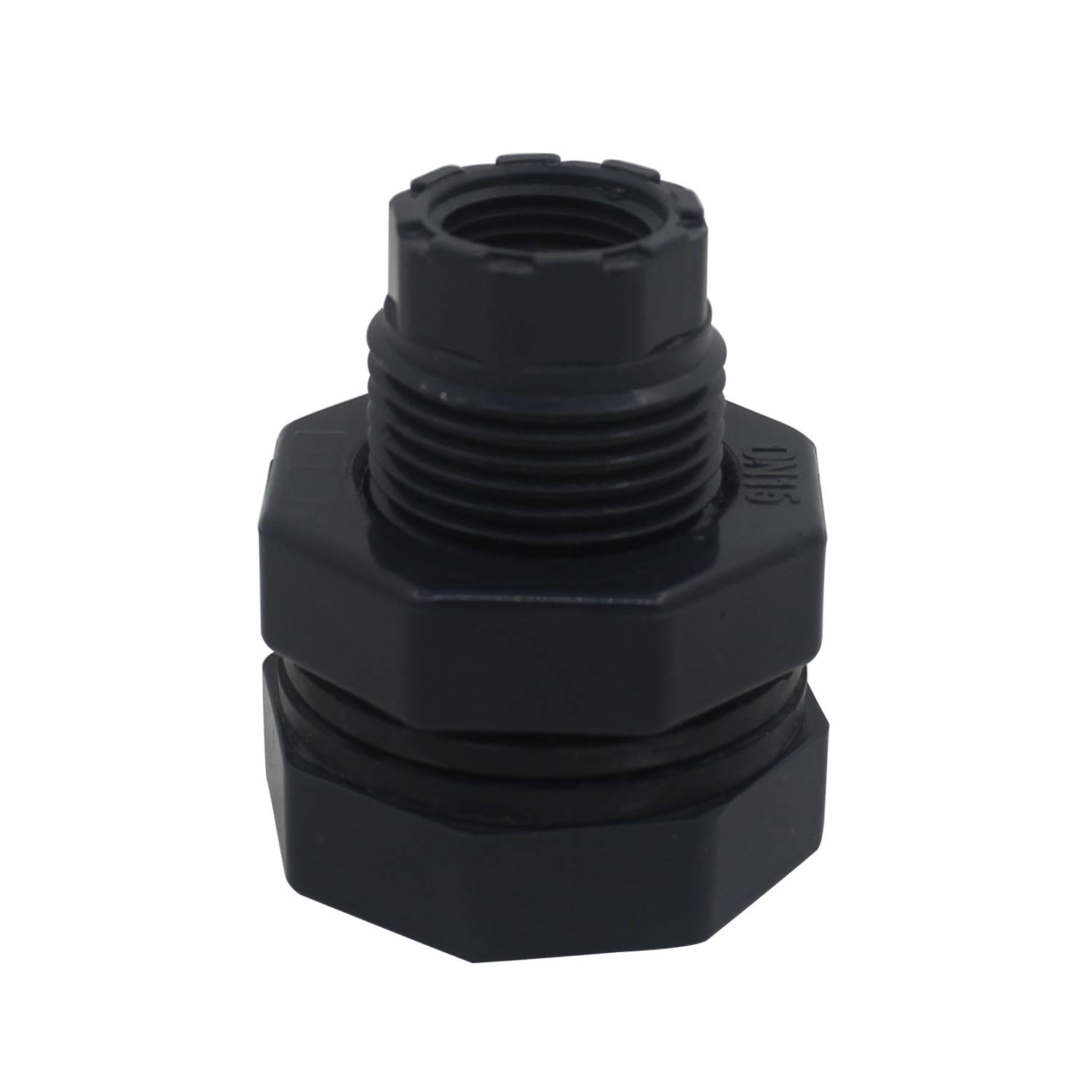 PVC Tank Connector for Pipe 20 25 32 40 50 63 75 90 110mm Water Tank Bulkhead Connector Fitting
