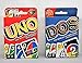 Mattel Uno Card Game Bundled with Dos Card Game, Multicolor