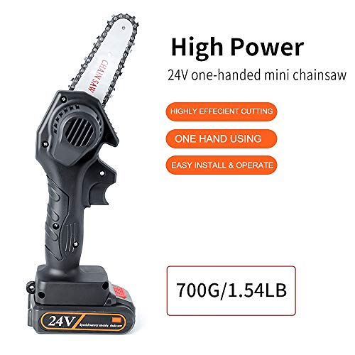 Mini Chainsaw Set Handheld Pruning Saw Chainsaws rechargeable small