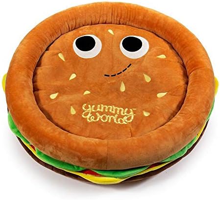 高級品 Kidrobot Yummy World Pets プレミアムバーガーぬいぐるみ ドッグベッド