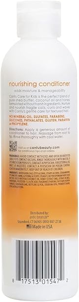 CANTU Nourishing Conditioner for Kids Shea Butter Coconut 237ml view 4