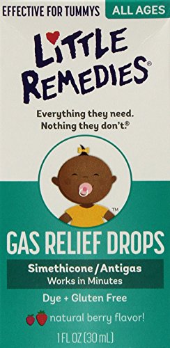 Little Remedies Little Remedies Little Tummys Gas Relief Drops Natural Berry Flavor 1 oz (Pack of 2)