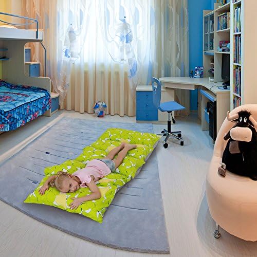 MHJY Floor Lounger Cushion Cover Patterned Pillow Case for Kids Adults Fold Out Lounger Fabric Pillow Cover for Bed Indoor Outdoor Activities (NO insert)