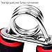 Hand & Finger Grip Strengthener. Excellent Wrist and Forearm Strength Exercise - Hand Grippers Soft Foam - Individual Gripper or Set + Measuring Tape & Body measurement Progress Chart