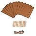 GooGou DIY Paper Photo Frame Wall Deco with Mini Clothespins and String Fits 4