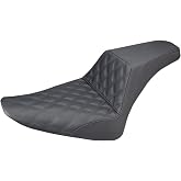 Saddlemen 812-26-172 Step Up LS Seat - Diamond - Black