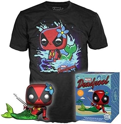 mermaid deadpool funko