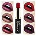 Lookatool 6 PCS Lip Gloss Lipstick Matte Velvet Waterproof Super Long Lasting Not Fade