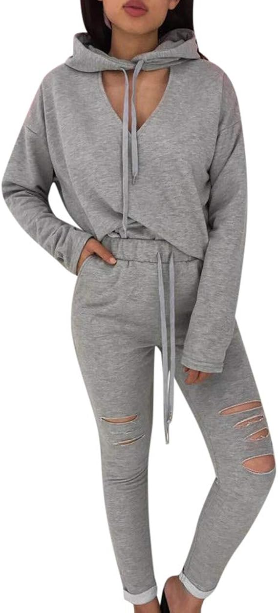 gray tracksuit womens