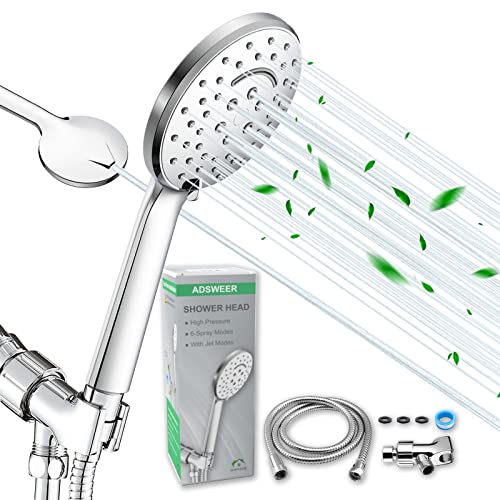 Awesome handheld shower head with power rinsing nozzle for walls