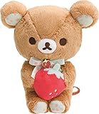 Rilakkuma Plush Doll Strawberry Party
