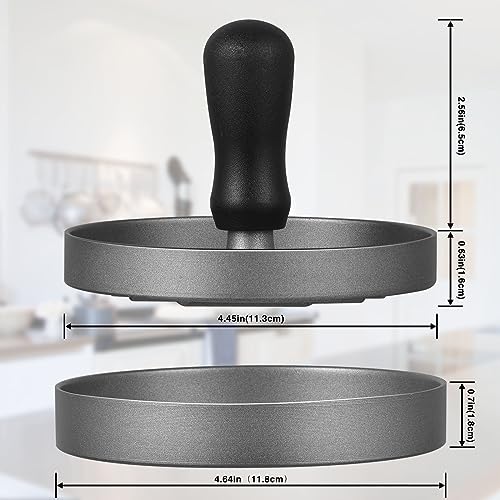 Metal Food Grinder Attachment for KitchenAid Stand Mixer, AMZCHEF Meat Grinder Attachments Included 3 Sausage Stuffer Tubes & Holder, 4 Grinding Plates, 2 Grinding Blades, Burger Press, Cleaning Brush