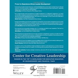 Experience-Driven Leader Development: Models, Tools, Best Practices, and Advice for On-the-Job Development