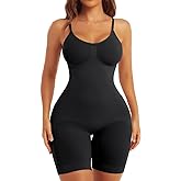 EUYZOU Shapewear Bodysuit for Women Tummy Control - Butt Lifting Fajas Full Body Shaper Seamless Thigh Slimmer Shorts