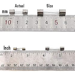 10Pcs F4AL250V 5x20mm Fast Blow Fuse 4 Amp 250V