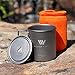 Willow + Wind Titanium 750ml Pot Lid Travel Pouch – Ultra Lightweight Cup Solo Backpacking Open Fire Campingthumb 1
