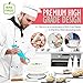 Ouddy Cupcake Decorating Russian Piping Tips, 32pcs Baking Supplies Set for Cake/, One Size, sliver1