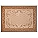 Reversible Mats 9' x 12' Brown Beige