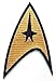 Velcro Starfleet Command Star Trek Costume Cosplay Patch by Titan One