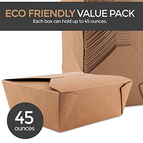 Take Out Food Containers Microwaveable Kraft Brown Take Out Boxes