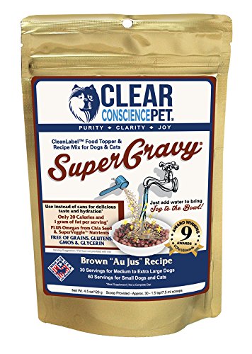 Clear Conscience Pet SuperGravy Pet Food Supplement