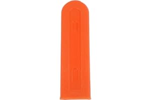 for Chainsaw Bar Cover Guard 12 Inch Saws for Orange Plastic for Blade Scabbard Protector Rust and Scratch Prevention Fits 12