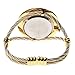 Soleasy New Fashion Women's Bangle Wrist Watch Quartz Gold-White WTH0051
