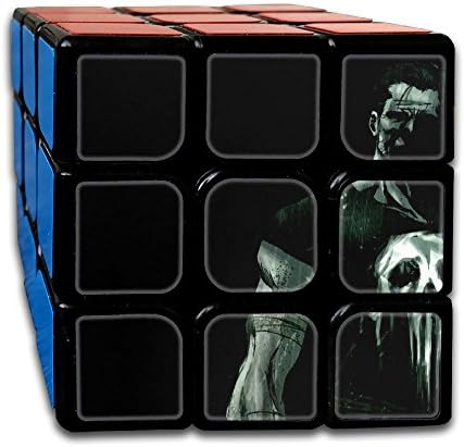 The Punisher Skull Speed Cube 3x3x3 Sticker Speed Cube Smooth Magic Cube Puzzle Toys