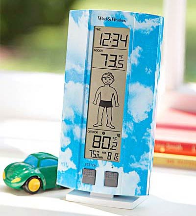 Battery Operated Digital My First Weather Station, in Boy