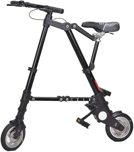 Hewflit折り畳み自転車 コンパクト 小型自 転車 ブラック 折りたたみ自転車 軽量 並行輸入品 Hewflit 自転車本体 Amazon