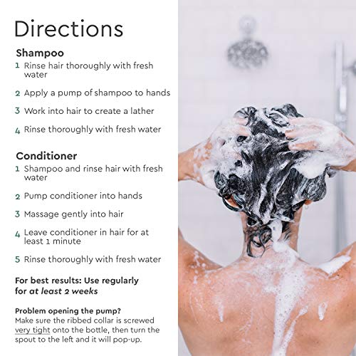 Puracy Shampoo and Conditioner Set Perfect Hair, Pure Ingredients