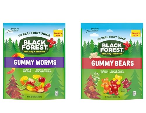 Black Forest Gummy Worms, 28.8 Ounce Resealable Bag (Pack Of 1) Original 28.8 Oz