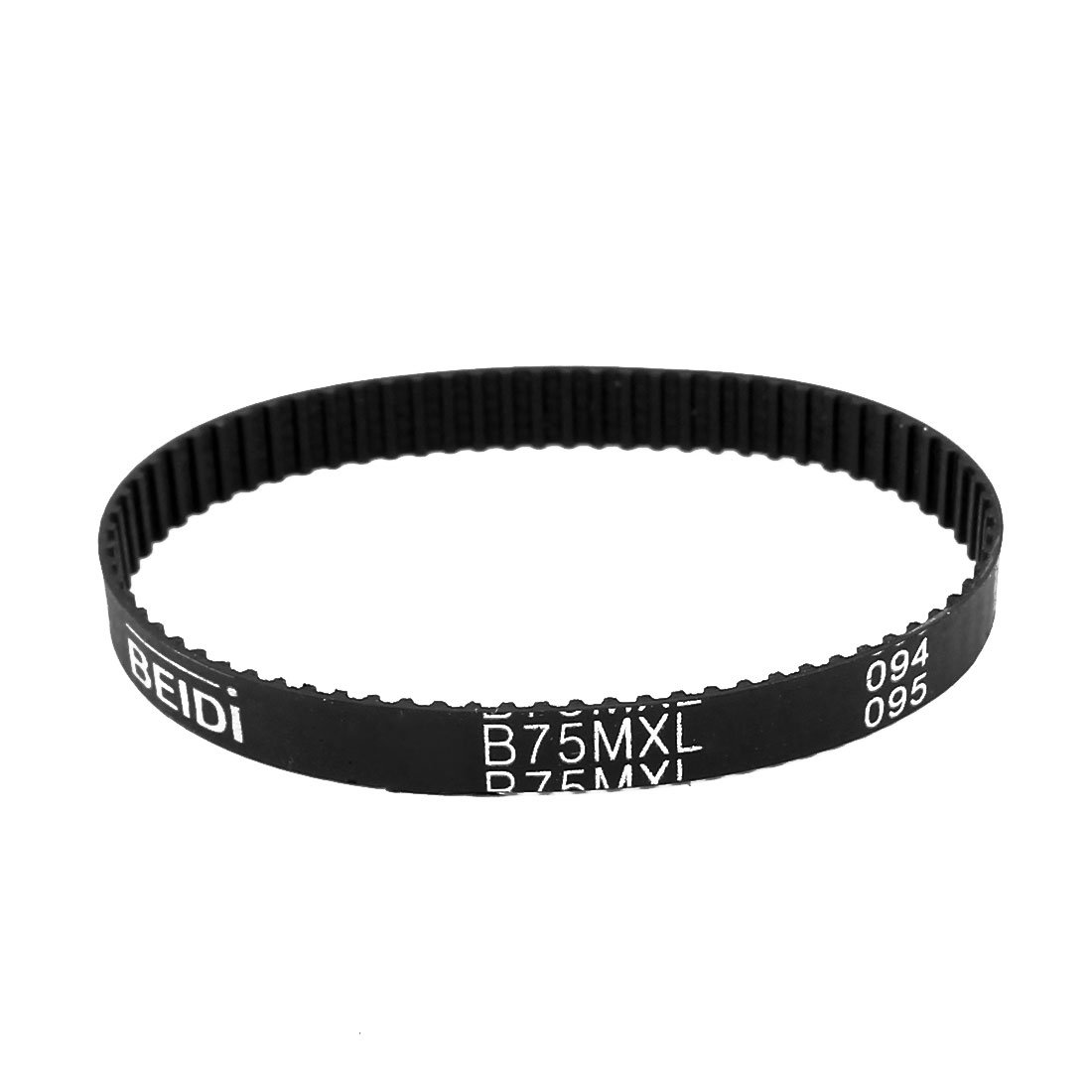 Sourcingmap B75MXL Rubber Timing Belt Synchronous Closed Loop 75 Teeth 6mm Width 154mm Perimeter