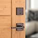 Kwikset 99910-061 Halifax Keyed Entry Lever and Downtown Single Cylinder Deadbolt Combo Pack featuring SmartKey Security in Venetian Bronze