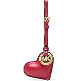 Michael Kors Puffy Heart Charm, Gold-Tone Hardware/Key Charm/Crimson