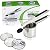PriorityChef Potato Ricer With 3 Interchangeable Discs, Premium 18/10 Stainless Steel For Maximum Durability, Dishwasher Safe