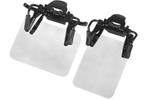 DONGKER Shooting Glasses Blinders Occluder Clip,2 PCS 180° Adjustable Angle Shooting Glasses Patch for Shooting