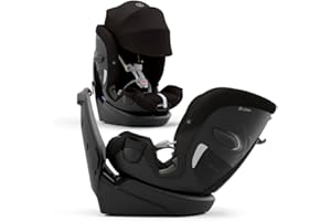 Cybex Callisto G 360 Rotating All-in-One Convertible Car Seat - Moon Black