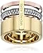 Michael Kors Tri Tone Barrel Ring