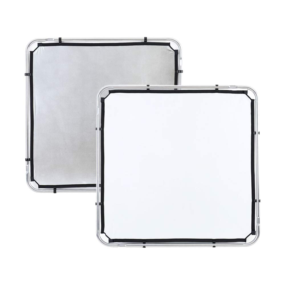 Lastolite by Manfrotto LL LR81131R Skylite Rapid Small Fabric - 1.1 x 1.1 m, Silver/White
