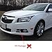 Pentair 2pcs Aftermarket Mercedes W204 C-Class Style LED Fog Lights (Daytime Running Lights) Kit With Wiring Harness For 2009-2014 Chevy Cruze