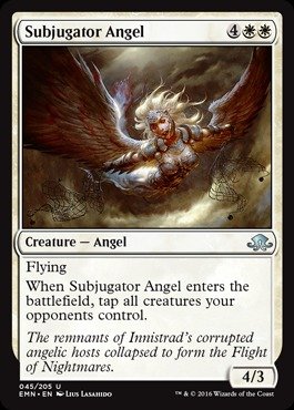 Magic: the Gathering - Subjugator Angel (045/205) - Eldritch Moon