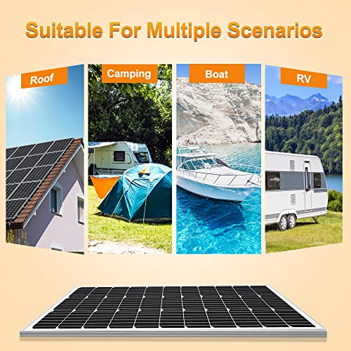 thumbnail image 2 of 200W Monocrystalline Solar Panel 12V Kit – Off-Grid Power For RV, Boat, Home, Camping 2 of 3