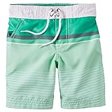 Carter's Baby Boys' Swim Trunks (6-9 Months, Turquoise)