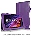 FYY ASUS Transformer Pad TF103C Case Cover - Premium Soft Folio Leather Case for ASUS Transformer Pad TF103C Purple (with Auto Wake/Sleep Feature)