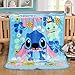MAXWXKING Children's Cartoon Printing Throw Blanket Super Soft Coral Fleece Toddler Blanket Elegant Cozy Hypoallergenic Ultra Plush Washable Bed/Couch Blanket  60